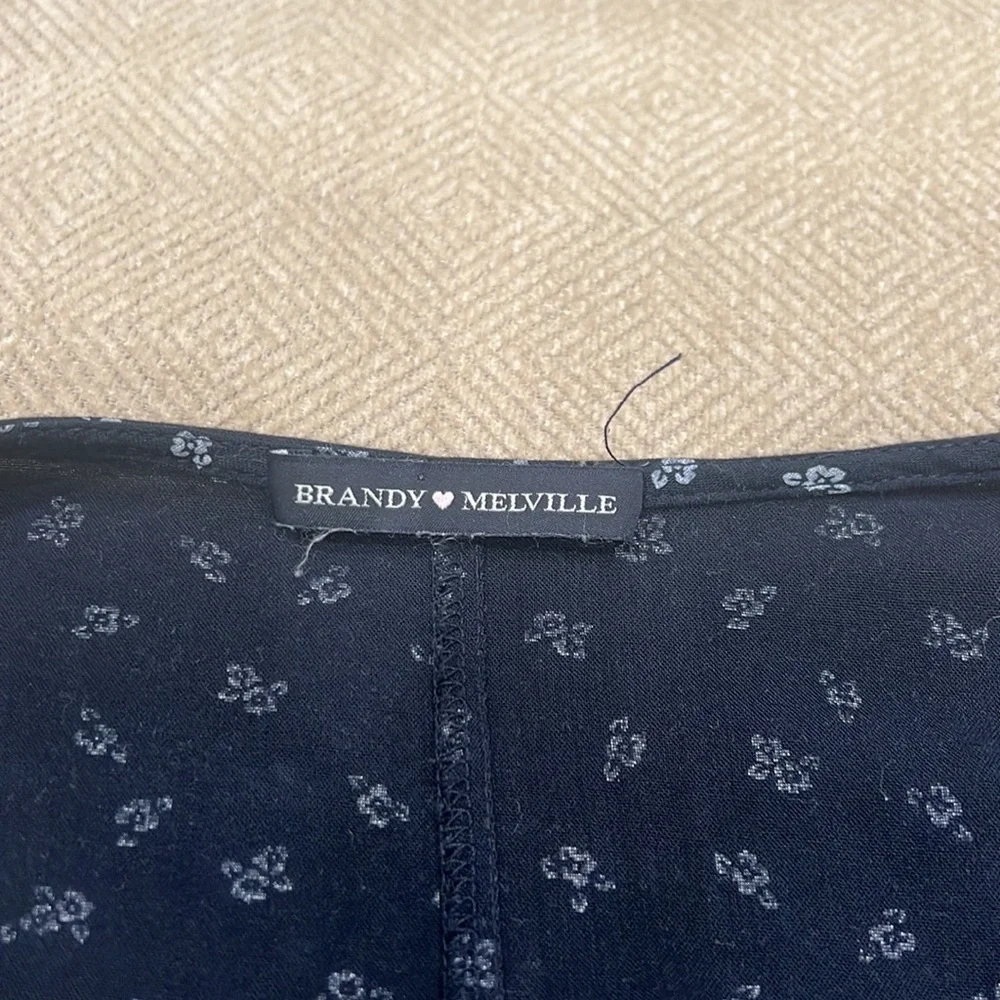 Brandy Melville mini blue tie dress - Picture 4 of 4